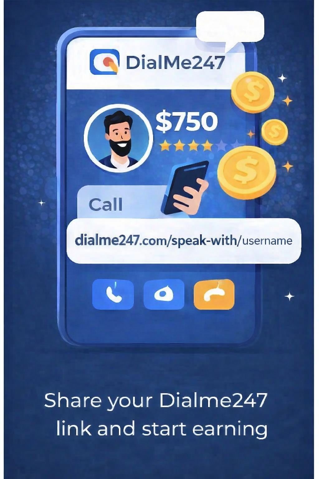 Receive paid calls